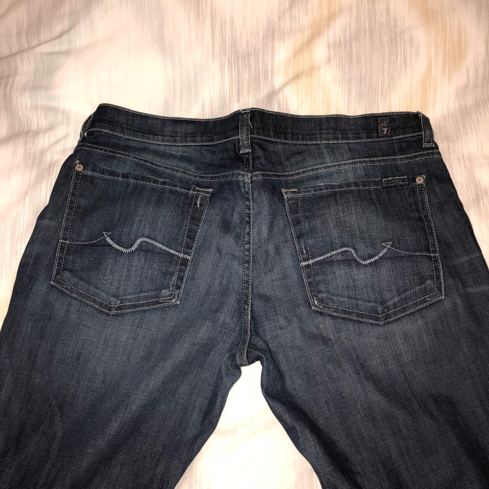 7 for all mankind bootcut jeans 31 new